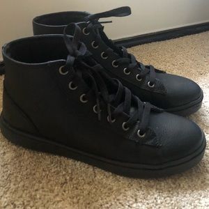 Emeril Lagasse High Top Leather Work Sneakers
